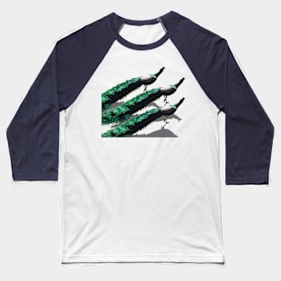 Peacocks on the run Baseball T-Shirt